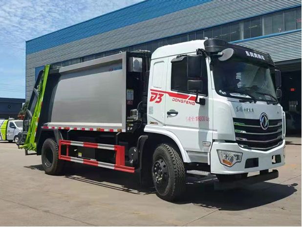 东风专底，13方压缩垃圾车